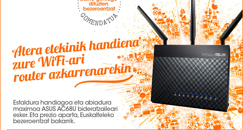 Atera etekinik handiena zure WiFi-ari router azkarrenarekin